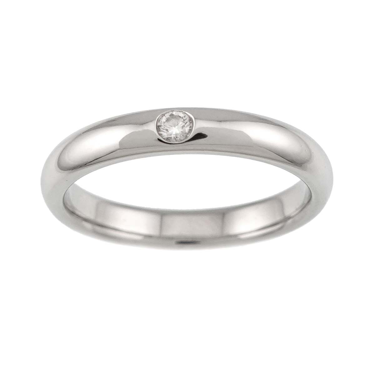 Diamond Ring Pt Platinum size5.25(US)