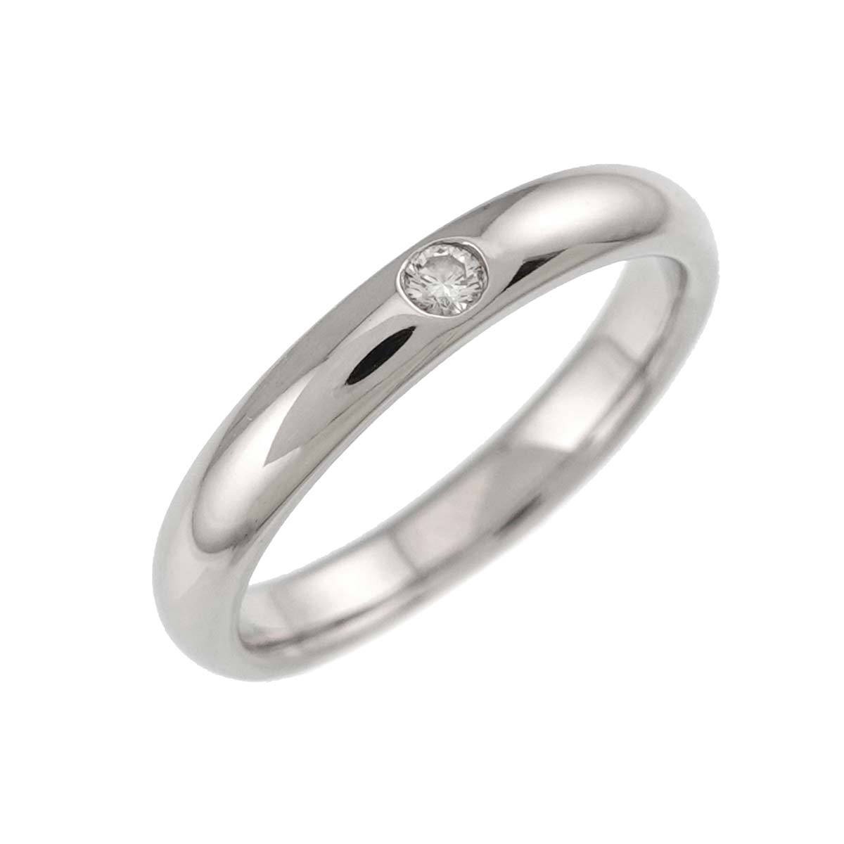 Diamond Ring Pt Platinum size5.25(US)