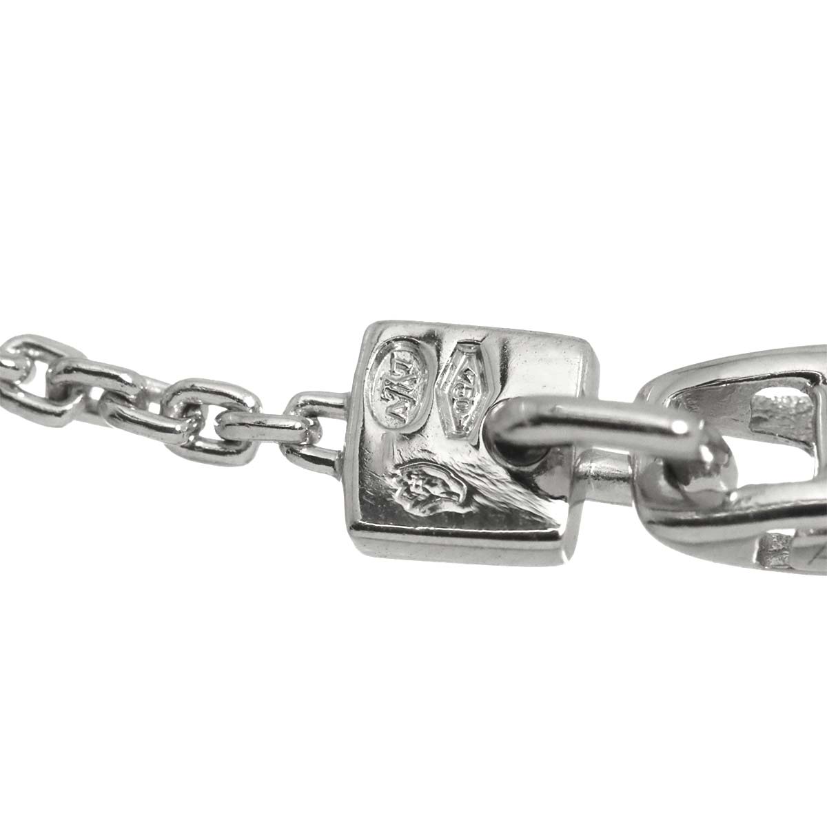Monogram Bracelet 18K White Gold 750