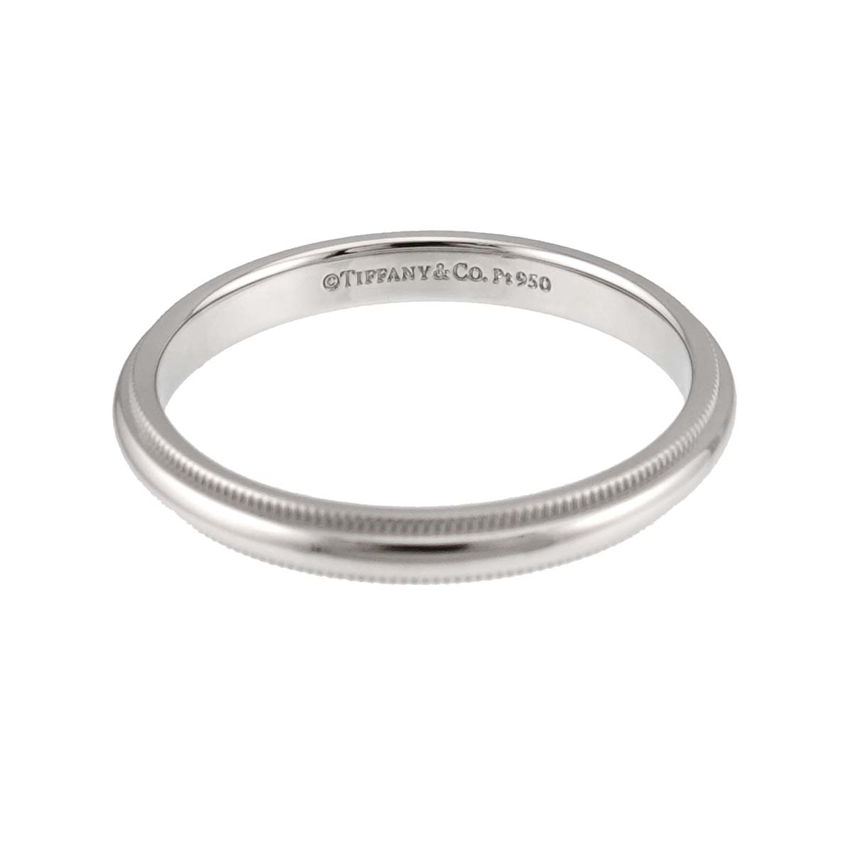 Milgrain Band Ring Pt Platinum Size10.5-10.75(US)