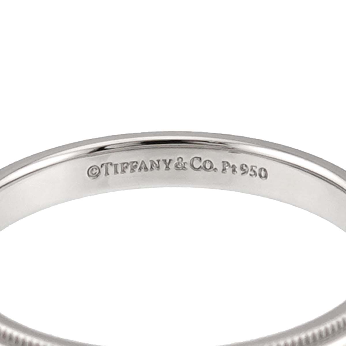 Milgrain Band Ring Pt Platinum Size10.5-10.75(US)