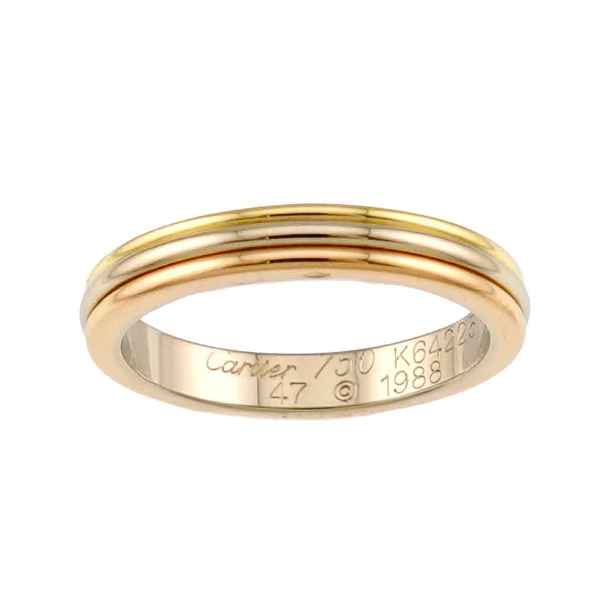 Vendome Ring 18K YG WG PG 750 size47 4(US)