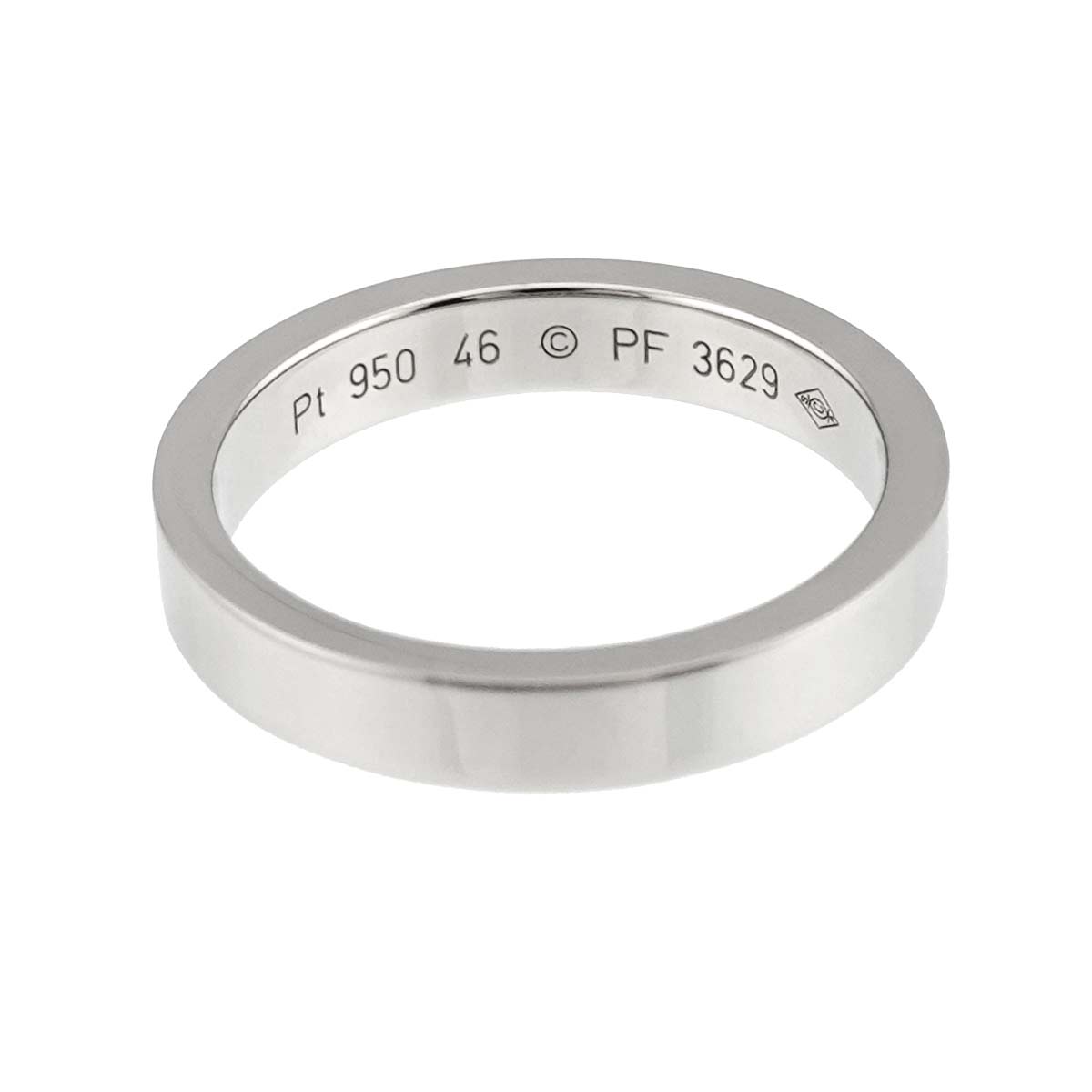 C de Diamond 1P Ring Pt Platinum size46 3.75(US)