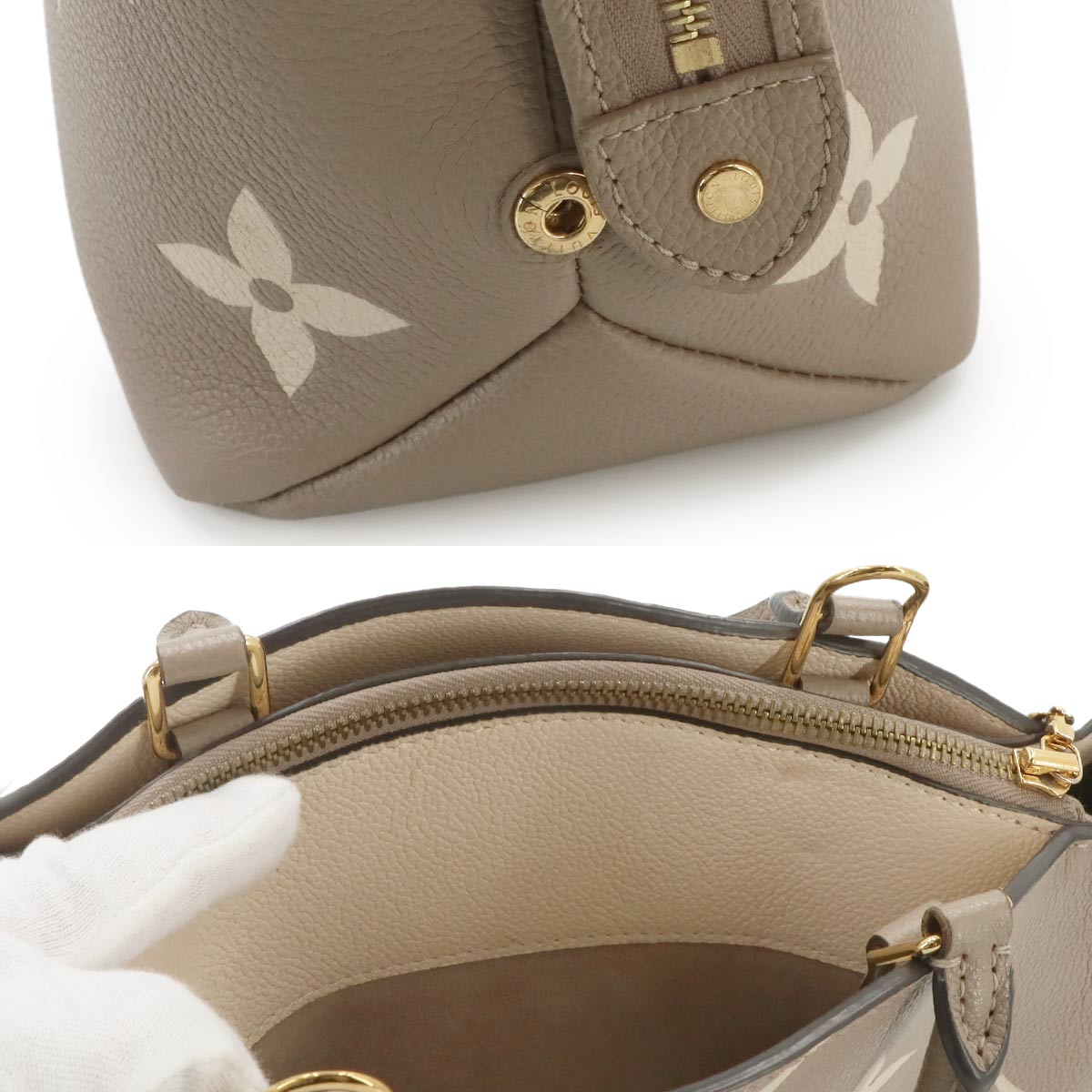 Bicolor Monogram Empreinte Petit Palais PM Bag M58914