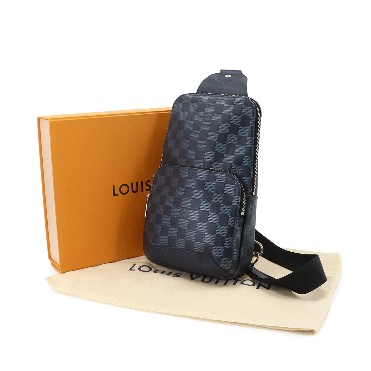 Damier Infini Avenue Sling Bag Crossbody Bag N40303