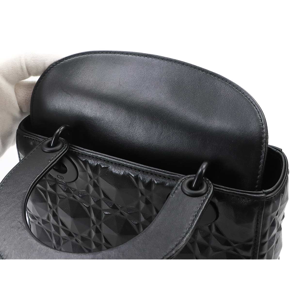Lady Dior My ABCDior Small Hand Shoulder Bag Leather