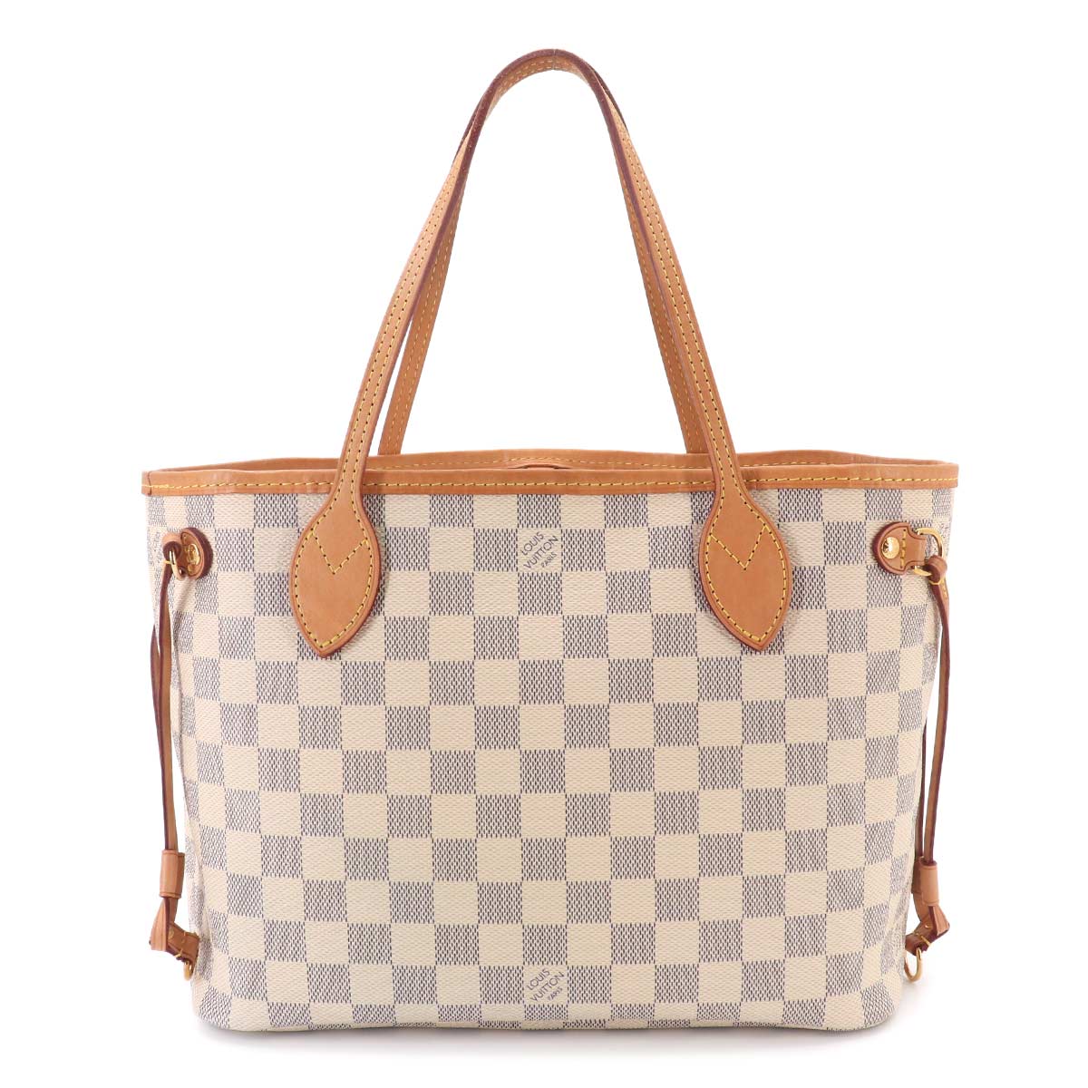 Damier Azur Neverfull PM Tote Bag Purse N41362