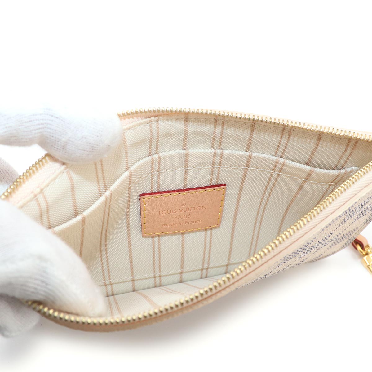 Damier Azur Neverfull PM Tote Bag Purse N41362