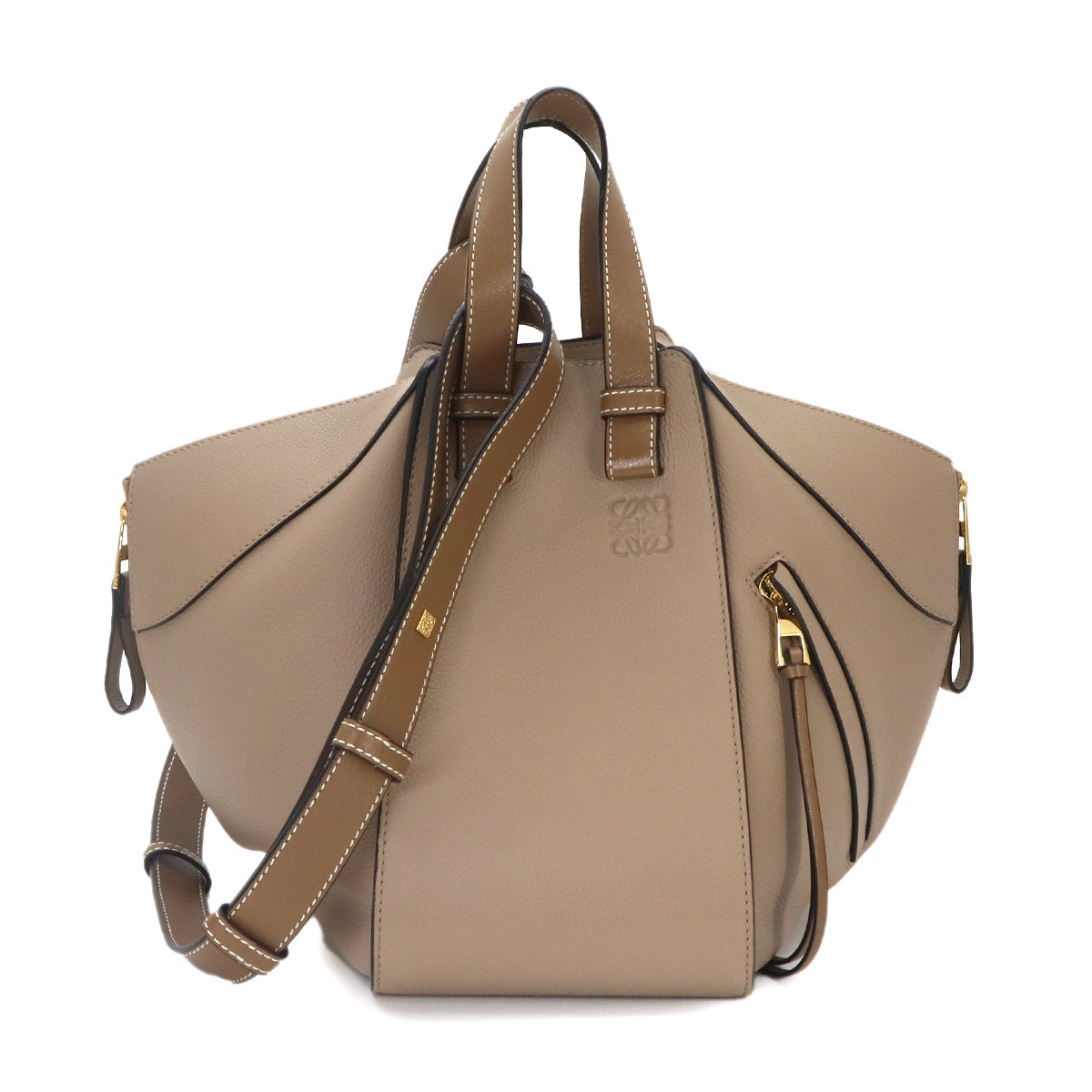 Hammock Small 2way Hand Bag Leather Beige Brown 38712KBN60 90332328