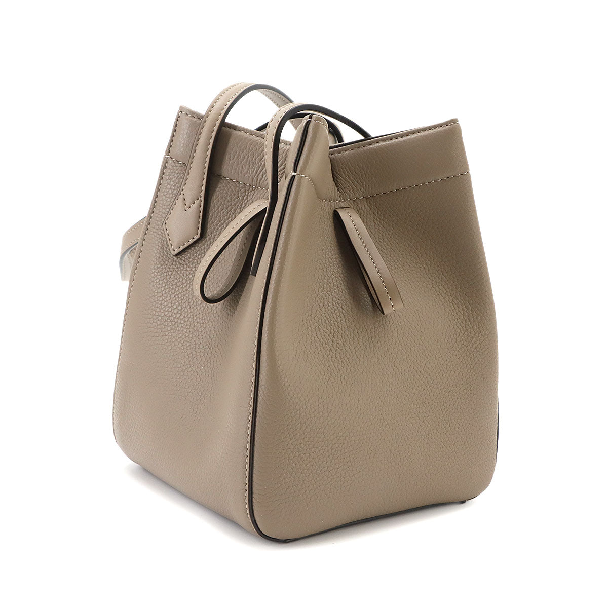 ORIGAMI Small Shoulder Bag Leather Beige 8BS083 Purse