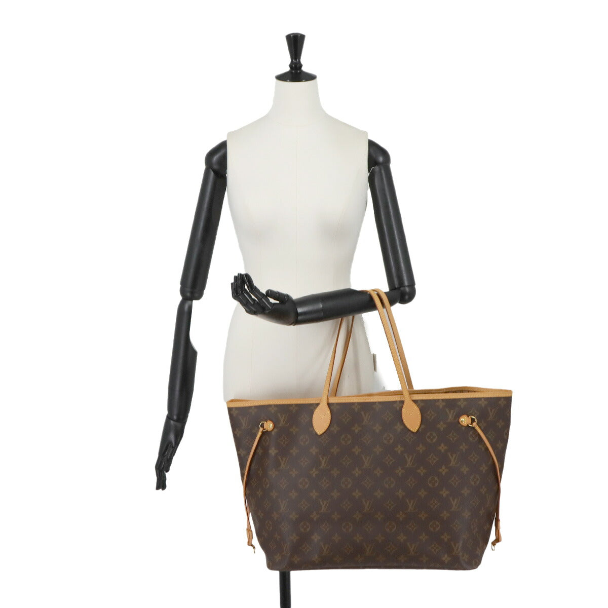 Monogram Neverfull GM Tote Bag Brown M40157 Purse