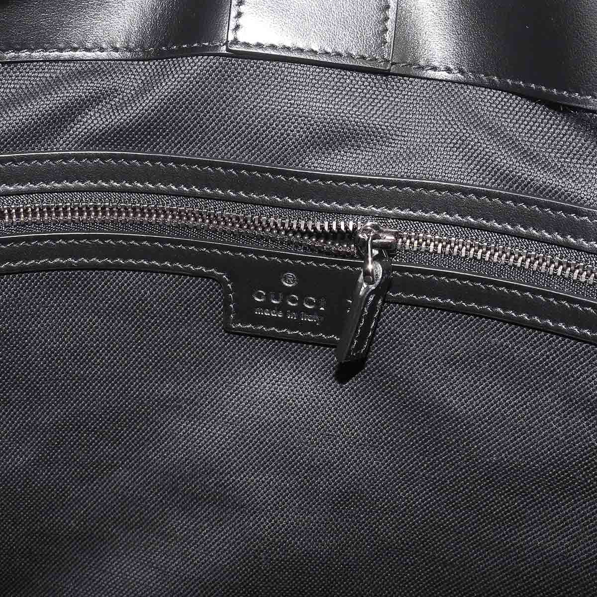 GG Marmont Quilting Large Tote Bag Leather Black 739684 Purse