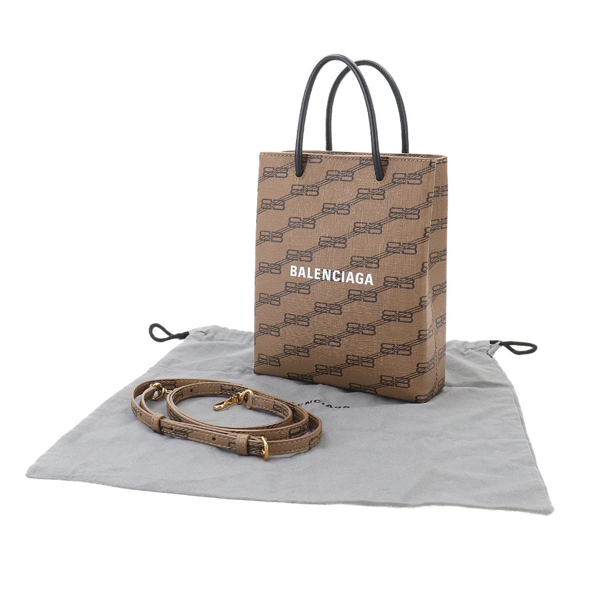 BB Monogram Large Shopping Bag Hand Shoulder Bag 693805
