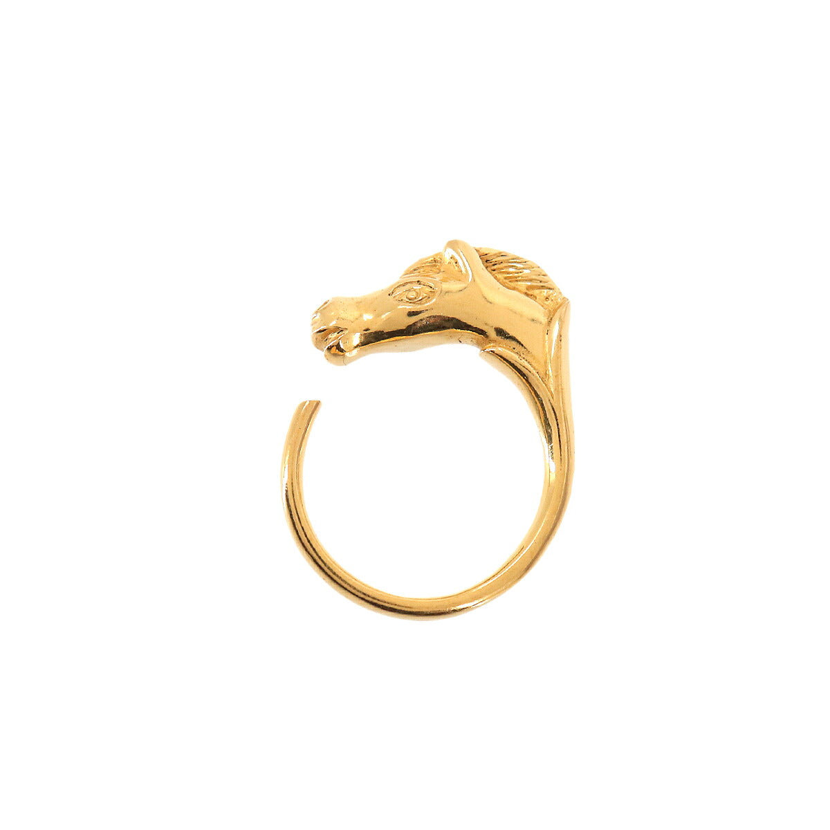 Horse Cheval Ring Gold Accessory