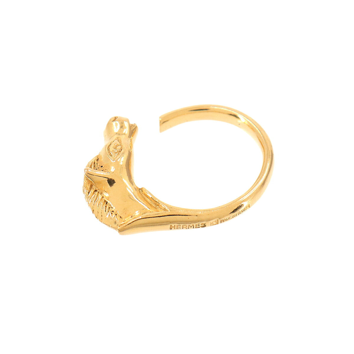 Horse Cheval Ring Gold Accessory