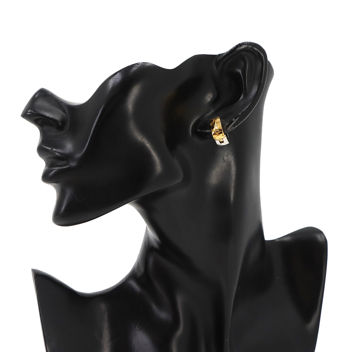 Nanogram Earrings Gold Silver M00397 Accessory