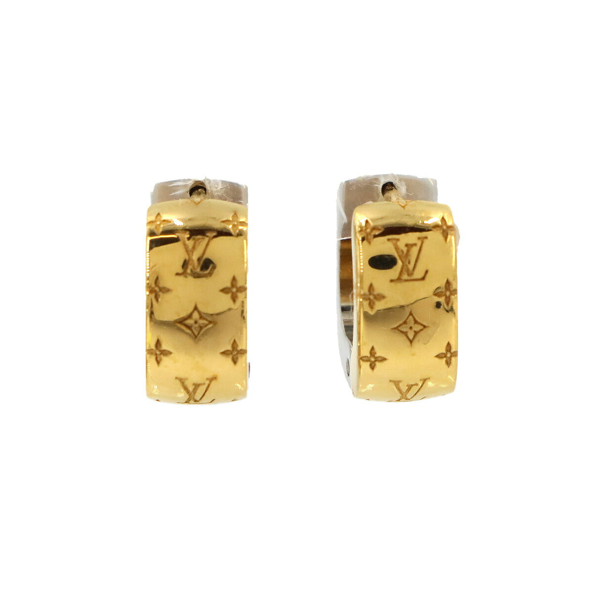 Nanogram Earrings Gold Silver M00397 Accessory