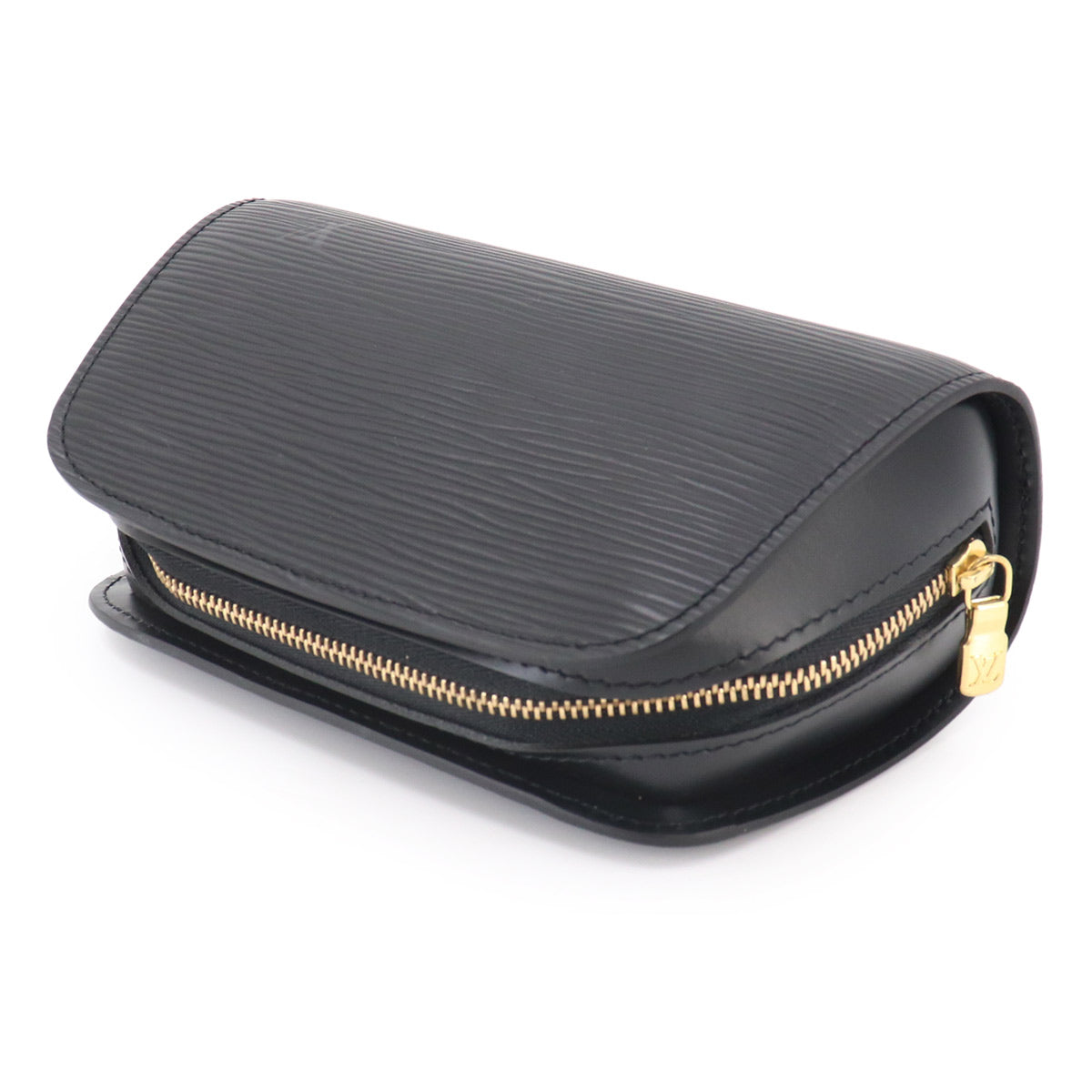 Epi Dauphine PM Pouch Leather Noir M48442 Purse