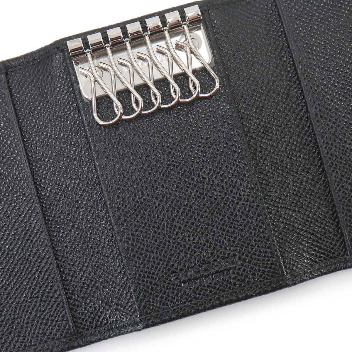 BVLGARIBVLGARI Man Key Case Leather Black 282234