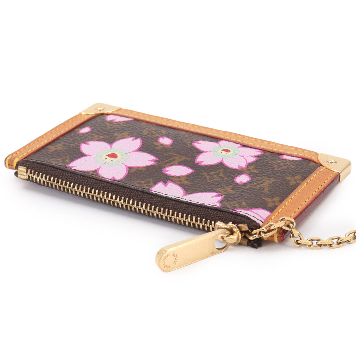 Monogram Cherry Blossom Pochette Cles Coin Case M92015