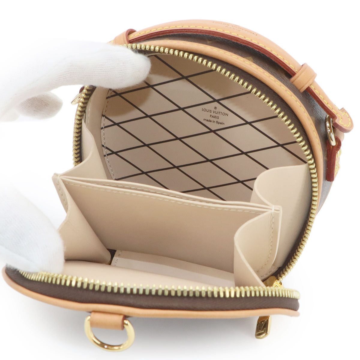Monogram Mini Boite Chapeau Hand Shoulder Bag M44699