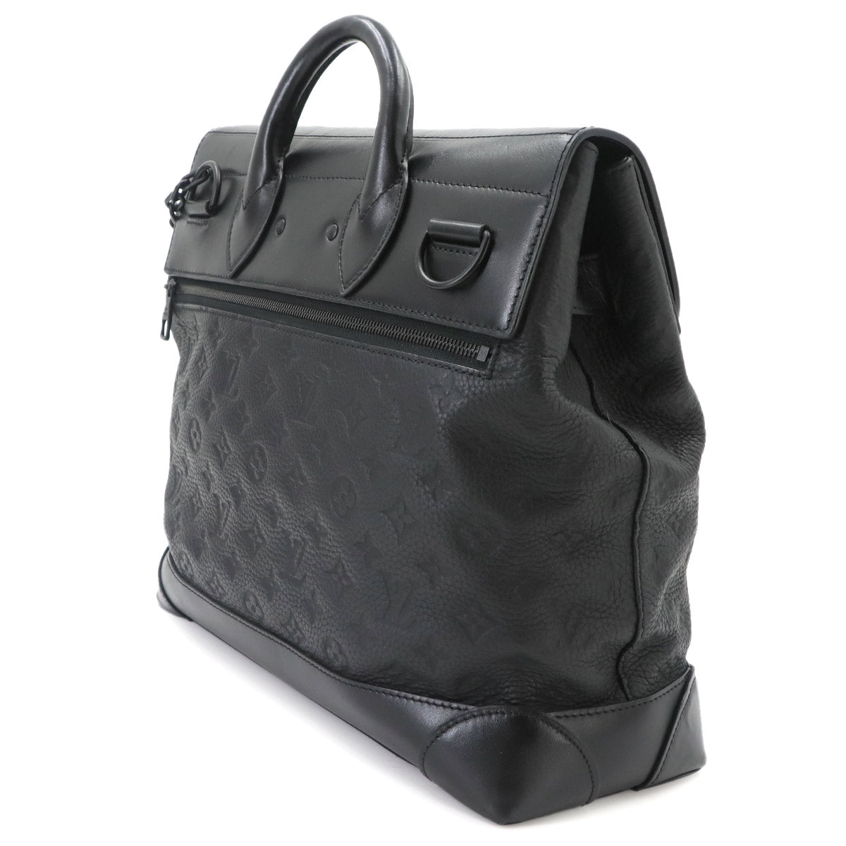 Monogram Taurillon Steamer PM Hand Shoulder Bag M55701