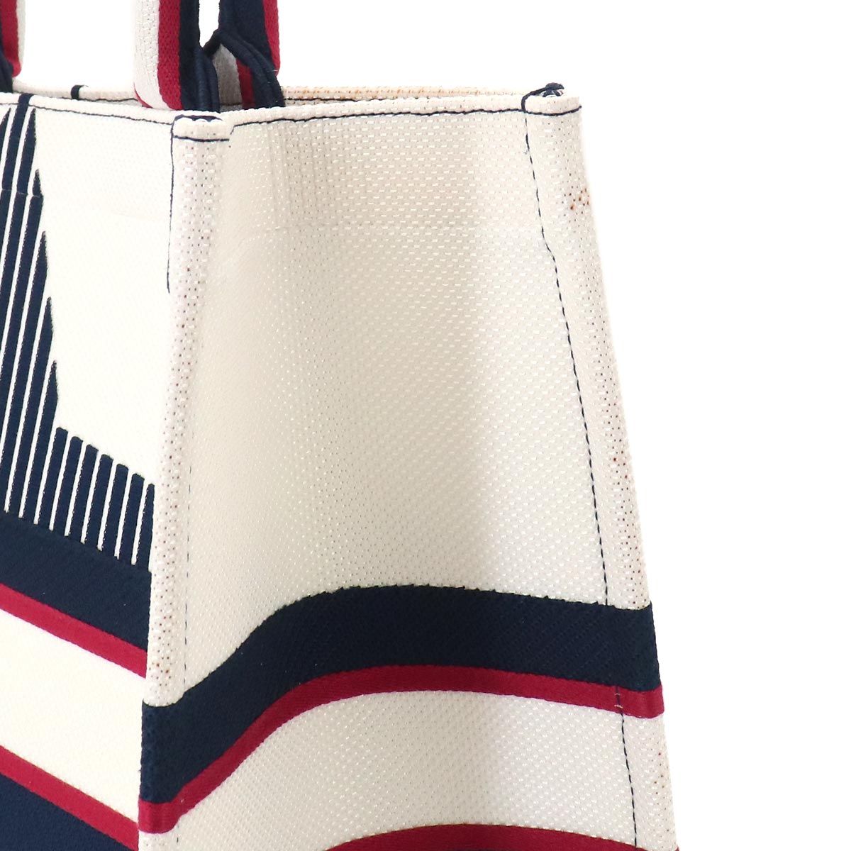 Alps Book Tote Large Bag Canvas White M1286ZRSE