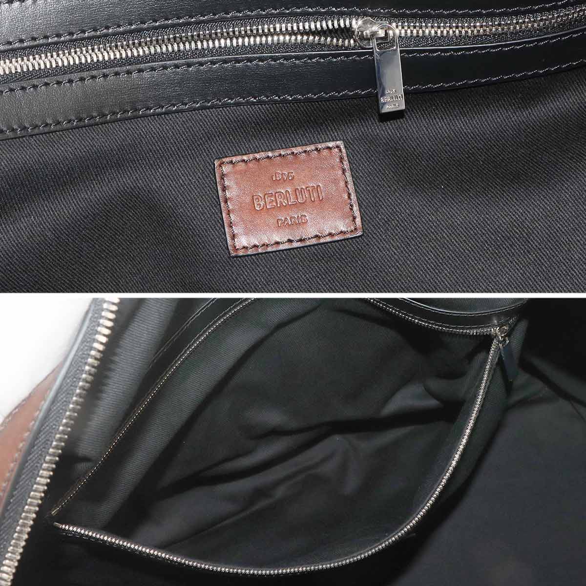 Week Off MM Boston Trave Shoulder Bag PVC Leather Travel