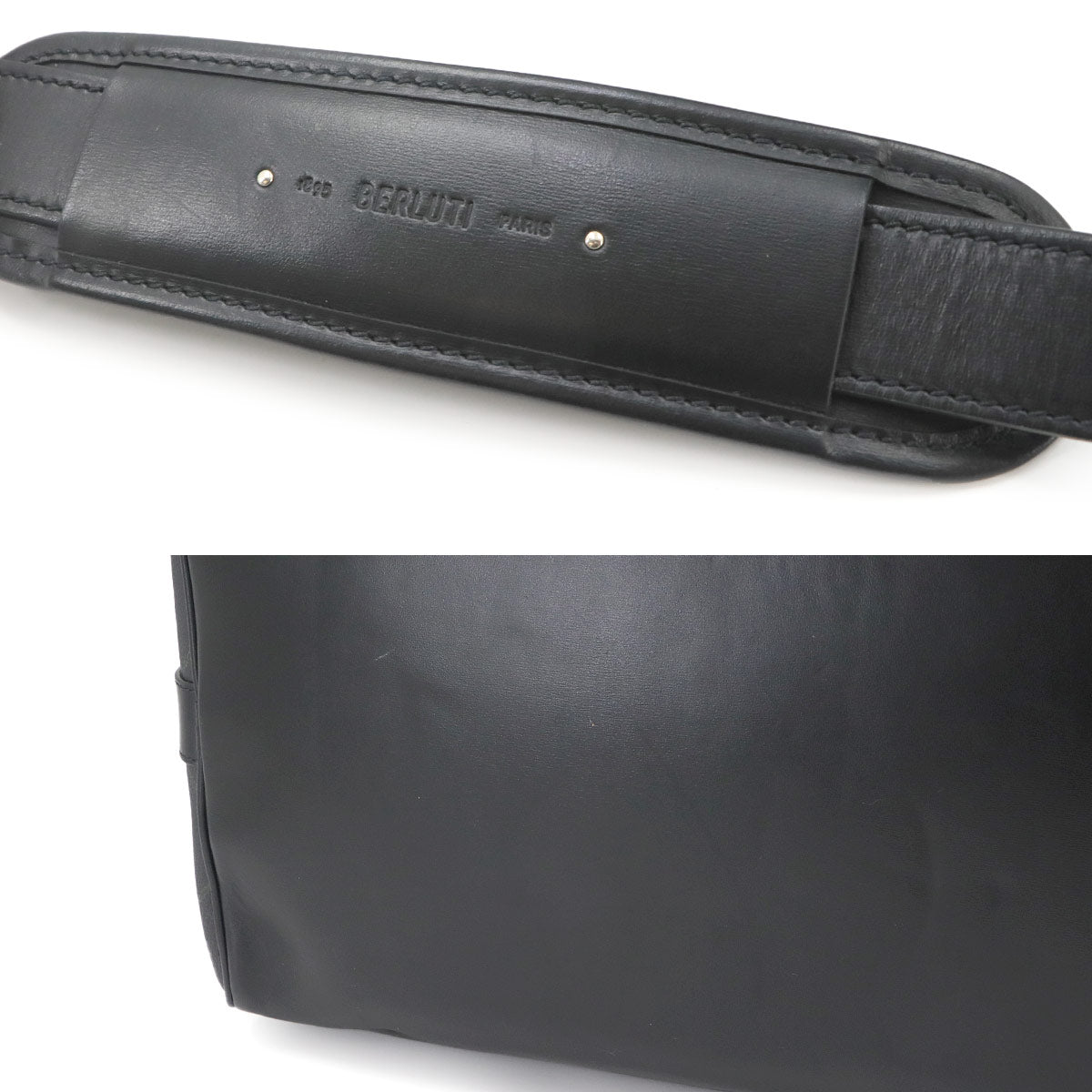 Week Off MM Boston Trave Shoulder Bag PVC Leather Travel