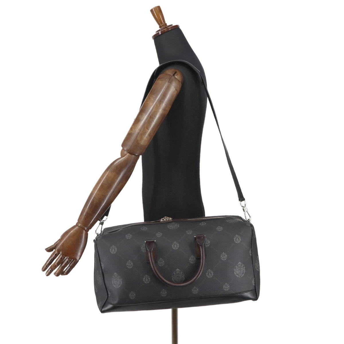 Week Off MM Boston Trave Shoulder Bag PVC Leather Travel