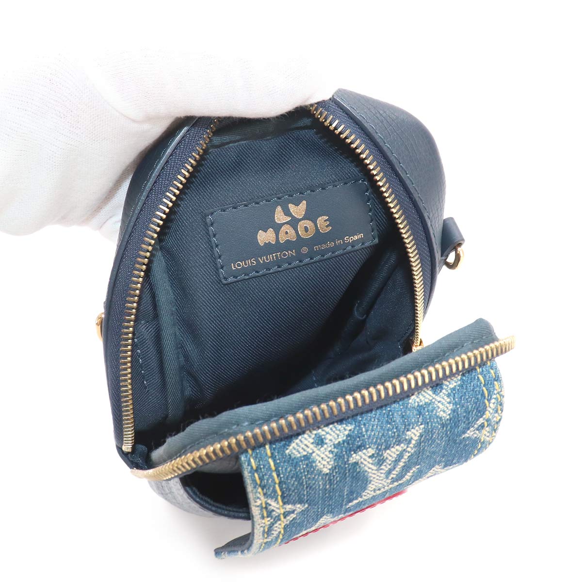 LV Squared Double Phone Pouch M81060 NIGO