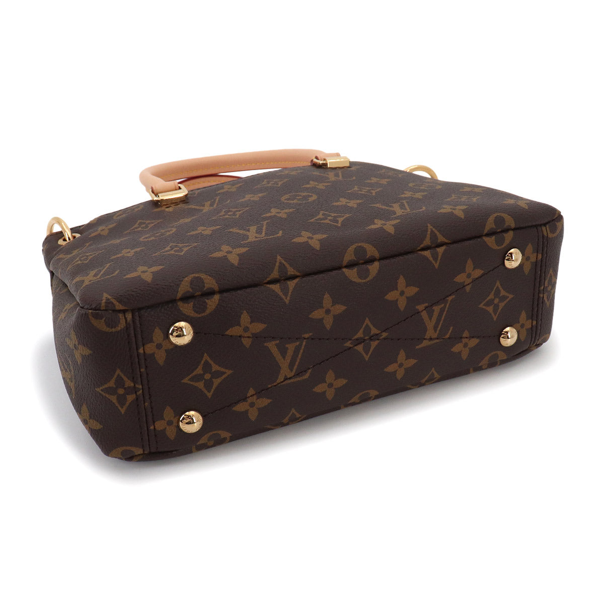 Monogram Palas BB Hand Shoulder Bag Rose Ballerine M40464
