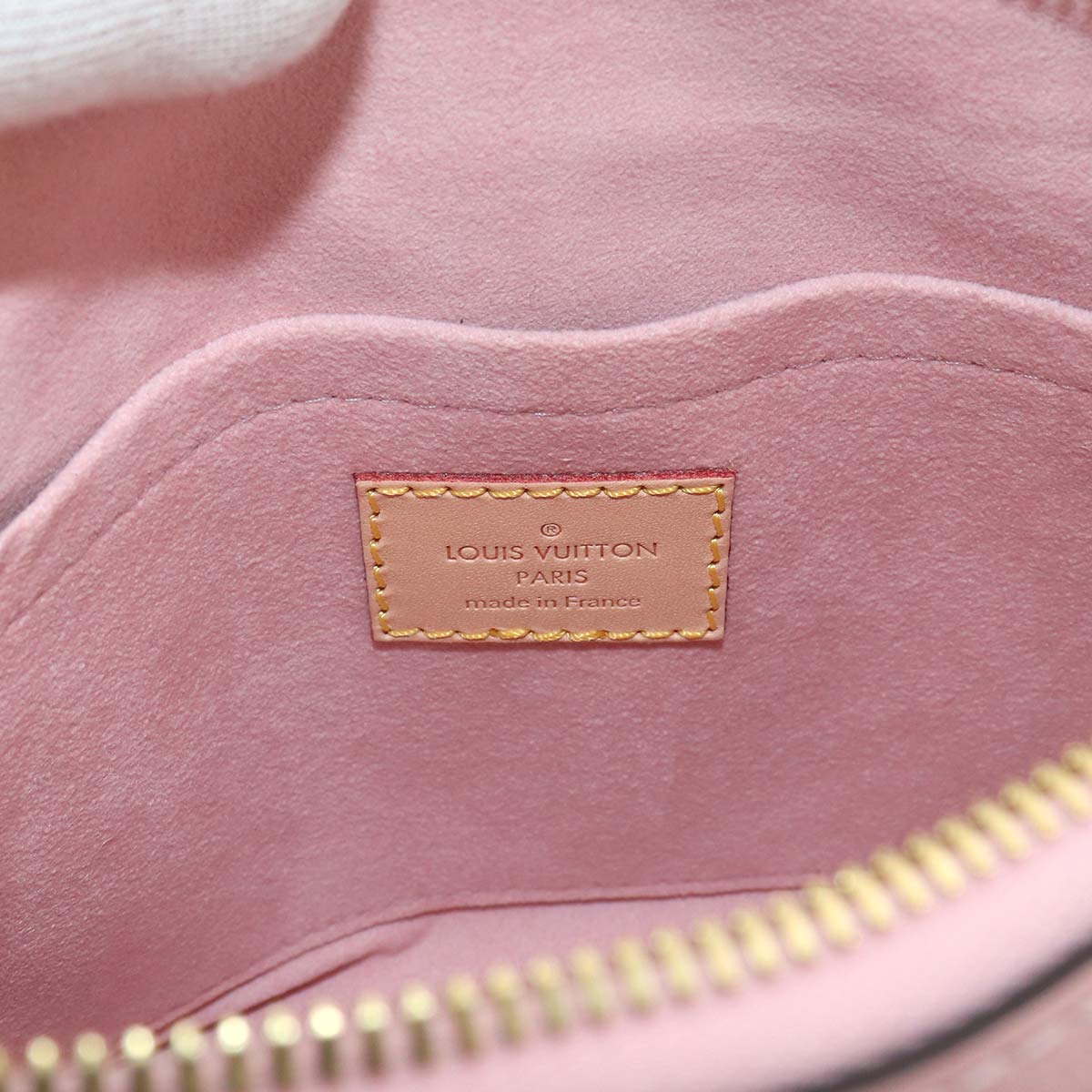 Monogram Palas BB Hand Shoulder Bag Rose Ballerine M40464