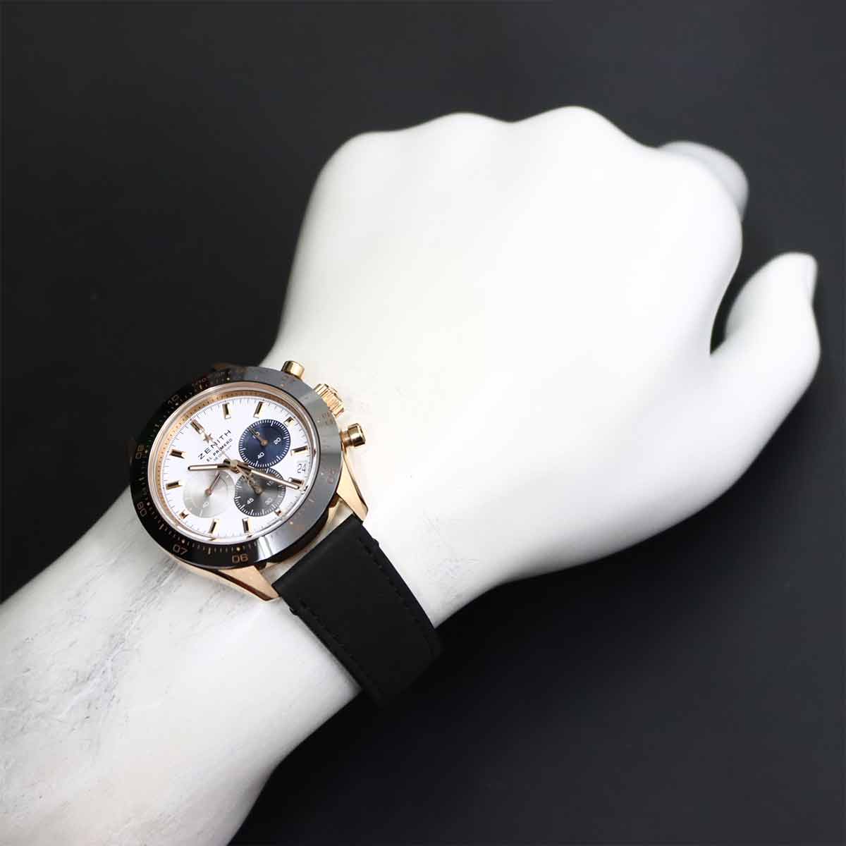 El Primero Chronomaster Sports 18 3100 3600 750 Pink Gold