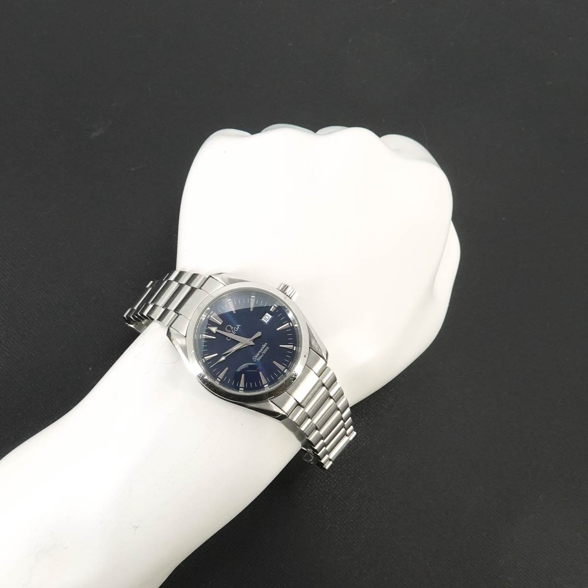Seamaster Aqua Terra 2518.80 Quartz Blue Dial Men Watch 90332500