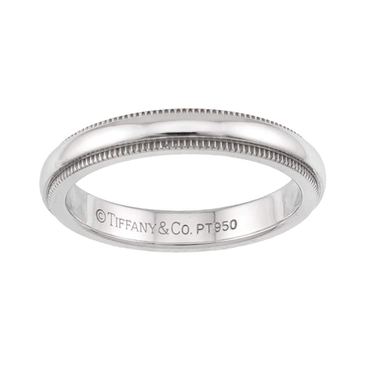 Milgrain Band Ring Pt Platinum Size5.25-5.5(US)