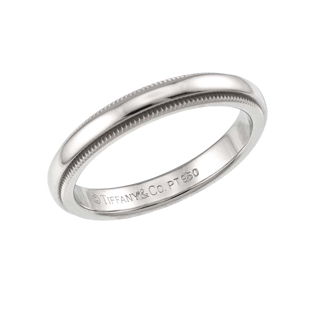 Milgrain Band Ring Pt Platinum Size5.75-6(US)