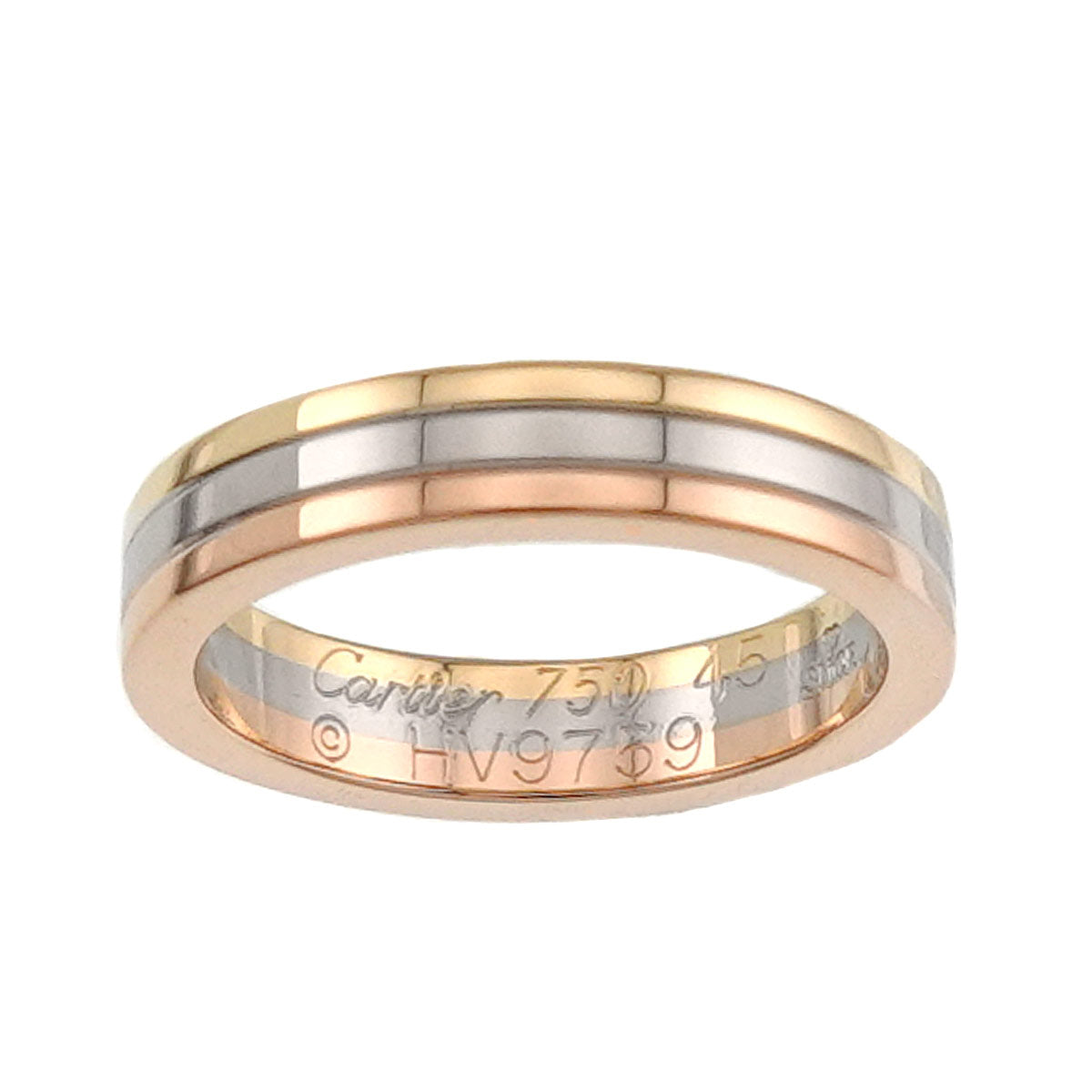 Vendome Ring 18K YG WG PG 750 size45 3.25(US)
