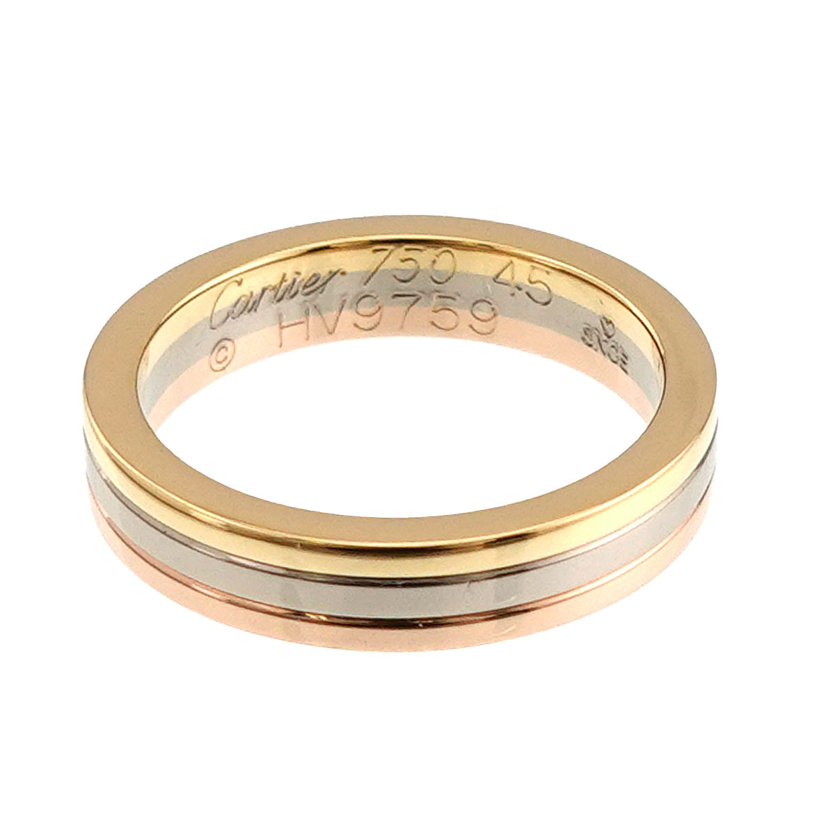 Vendome Ring 18K YG WG PG 750 size45 3.25(US)