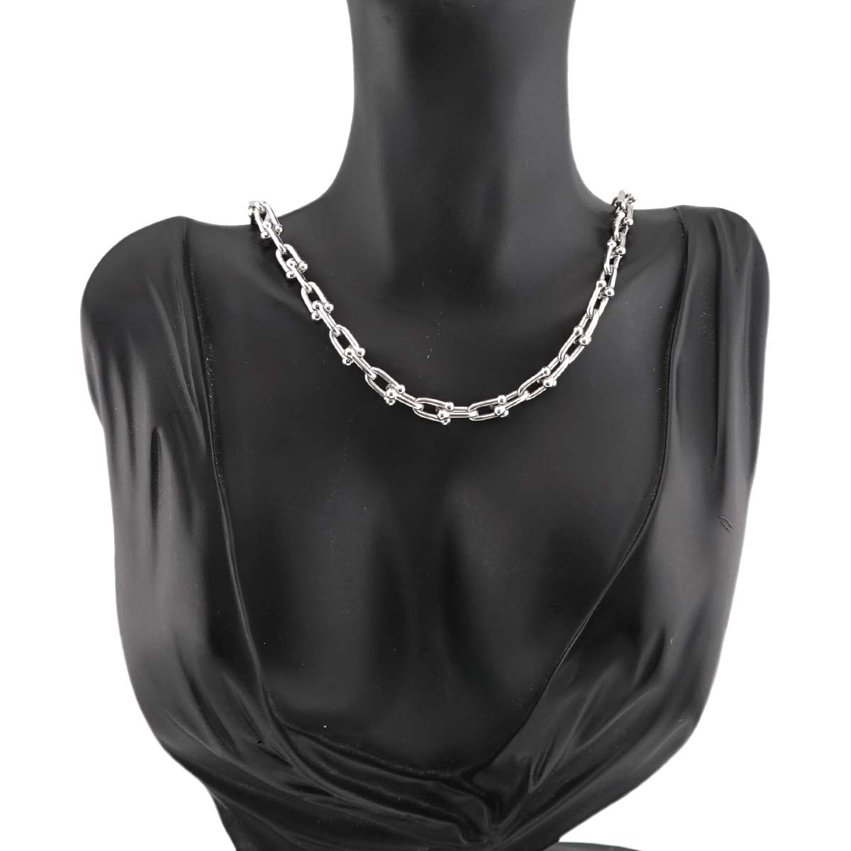 Hardware Small Link Necklace SV Silver 925