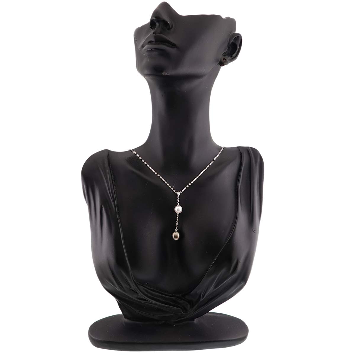 South Sea pearl Akoya Pearl Diamond Necklace 18K WG 750