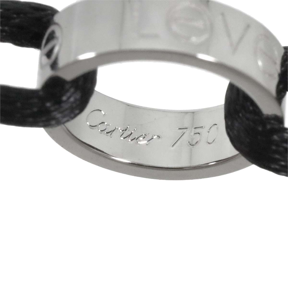Love Charity Bracelet 18K White Gold 750