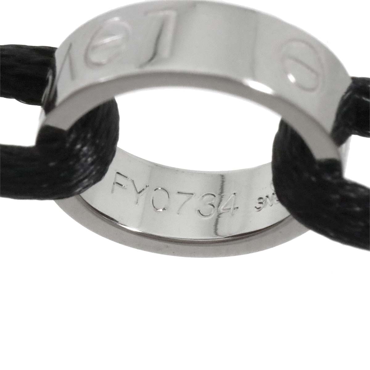 Love Charity Bracelet 18K White Gold 750