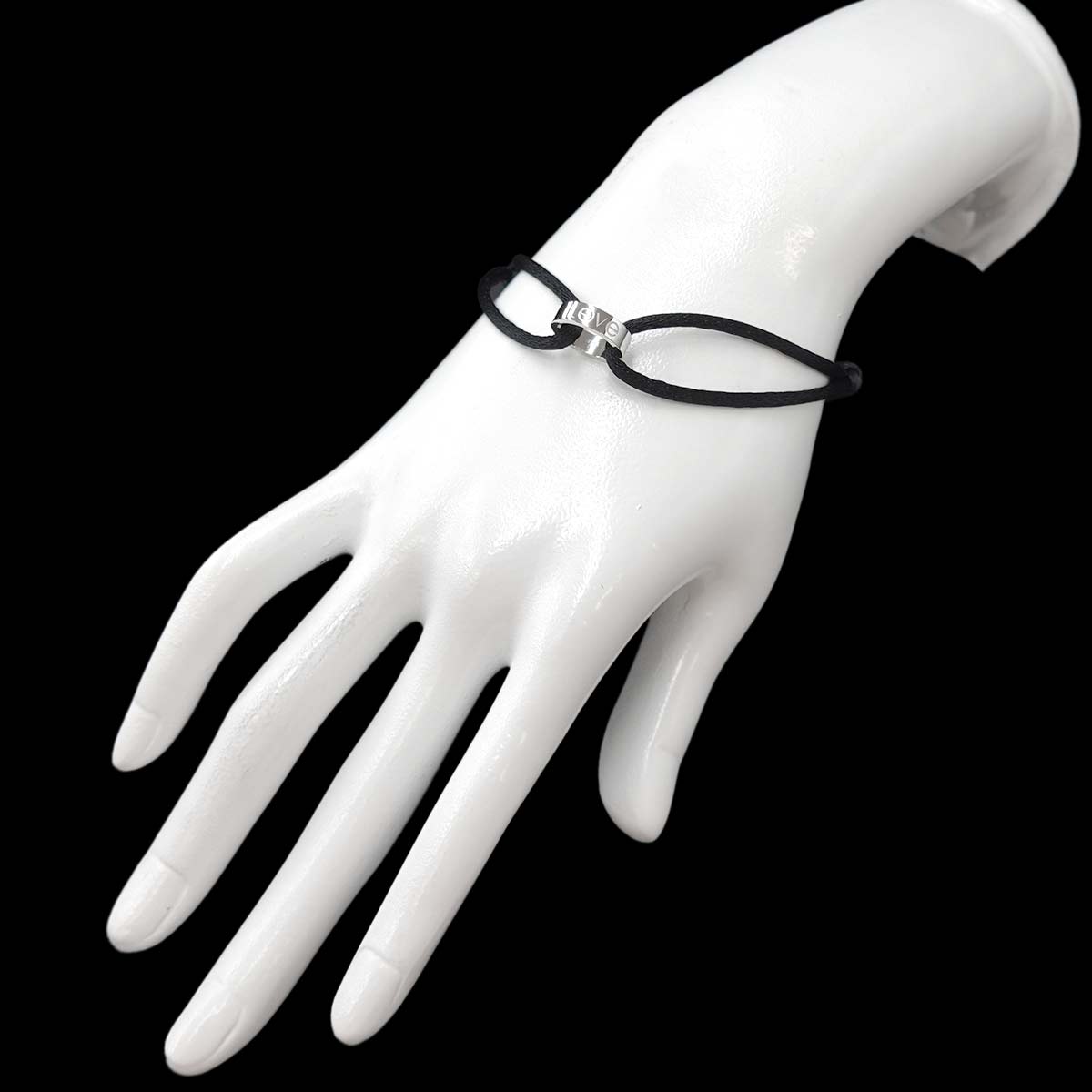 Love Charity Bracelet 18K White Gold 750