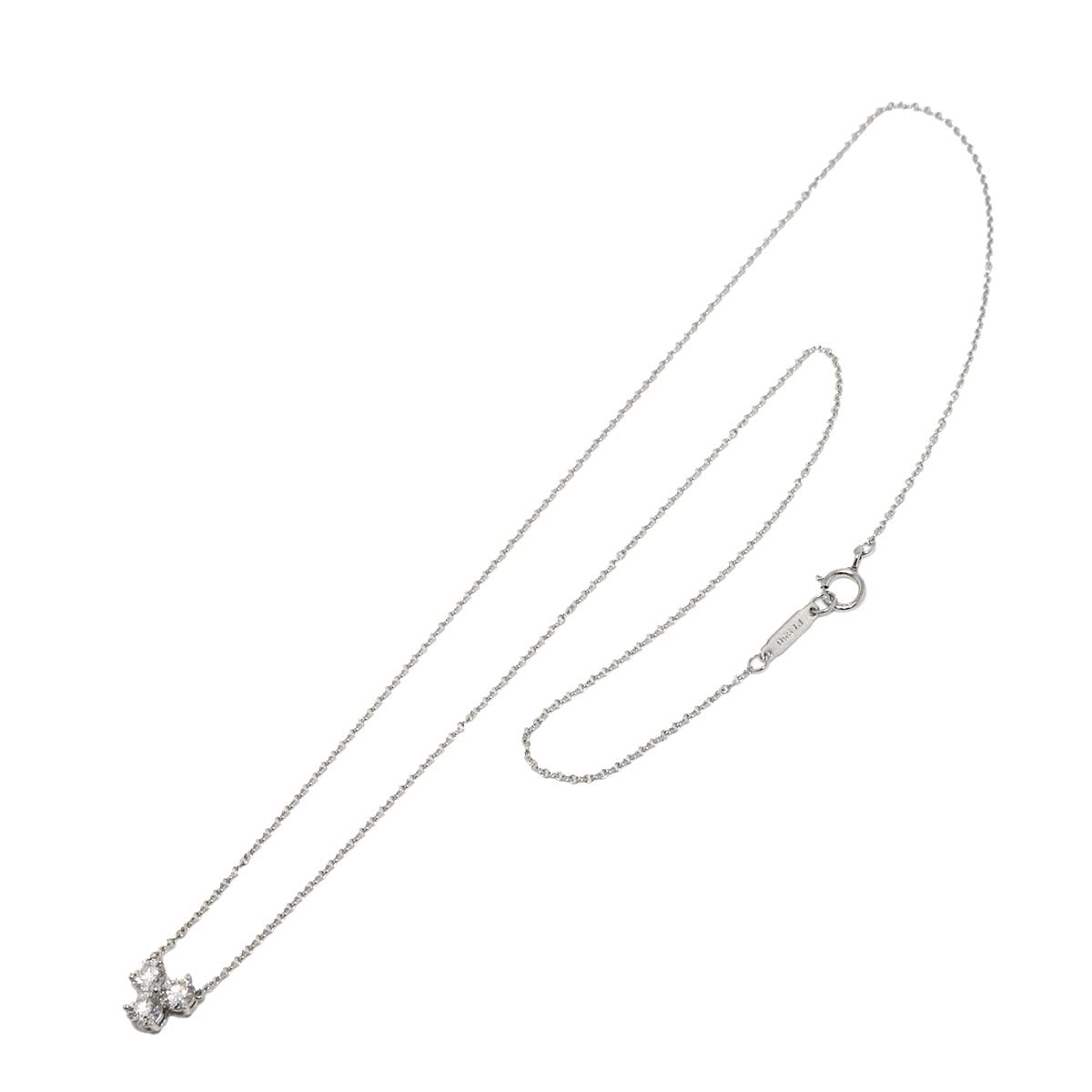 Aria Diamond 3P Necklace Platinum