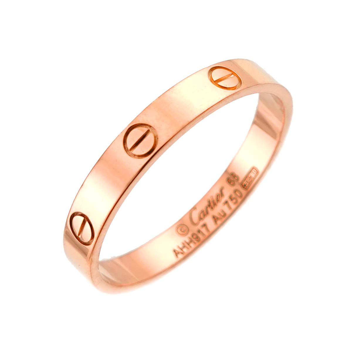 Mini Love Ring 18K Pink Gold 750 size68 12(US)