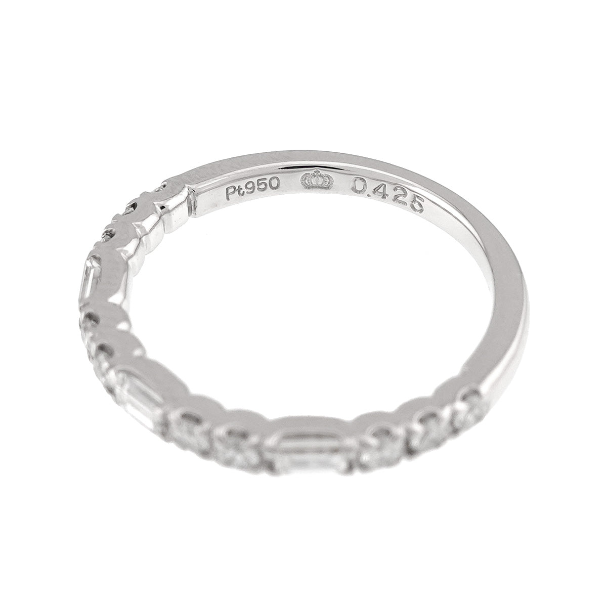 Diamond Ring Pt Size4.75-5(US)