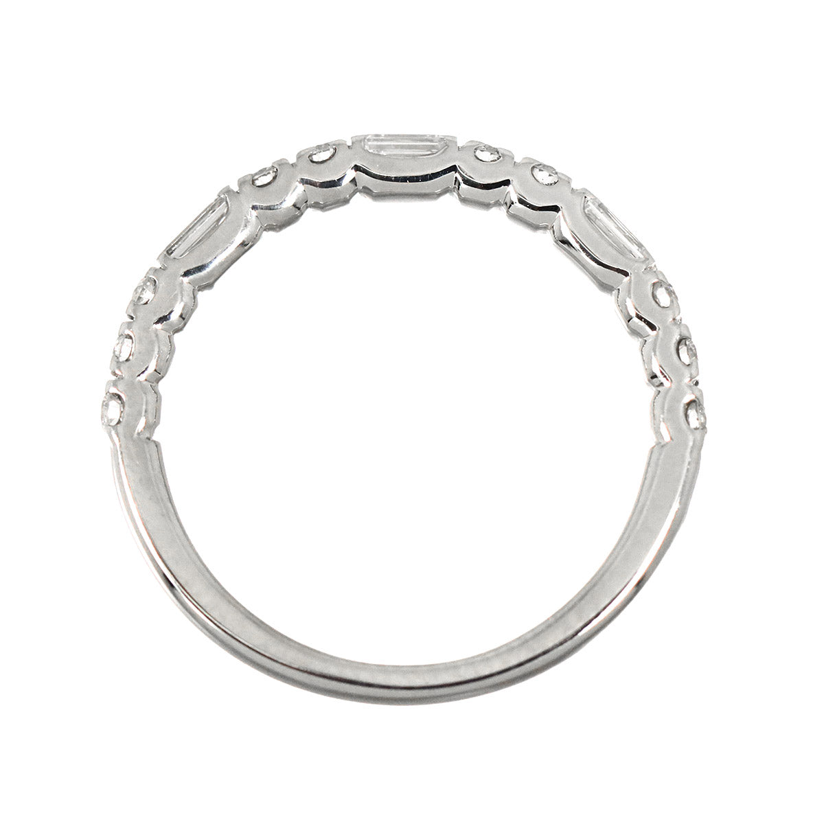 Diamond Ring Pt Size4.75-5(US)