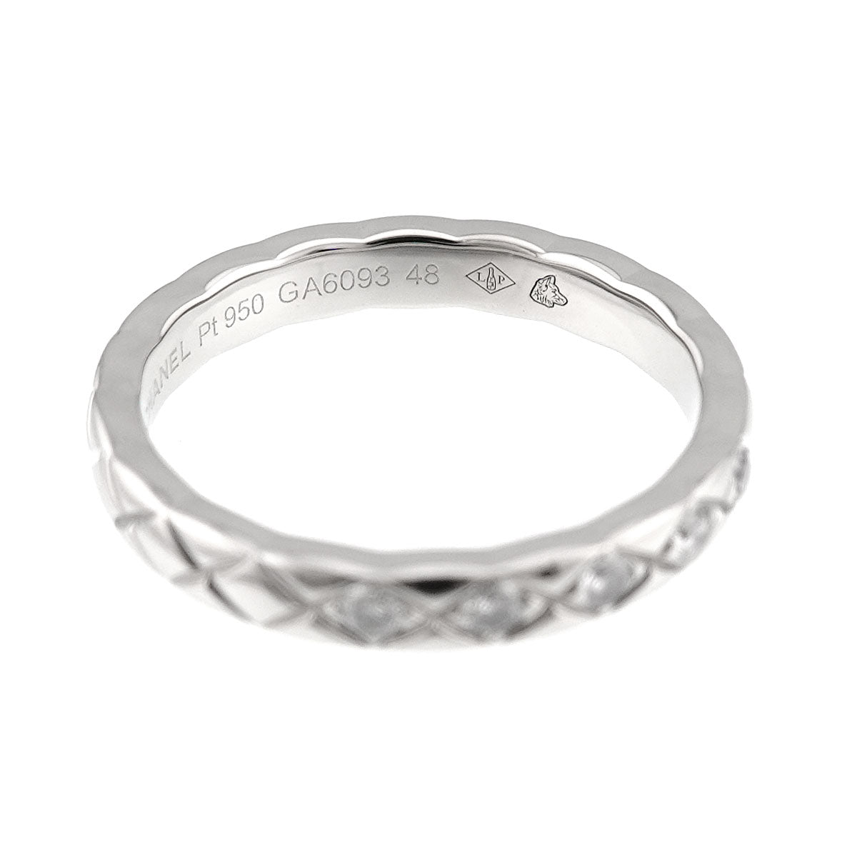 Coco Crush SM Diamond Ring Pt Platinum size48 4.5(US)