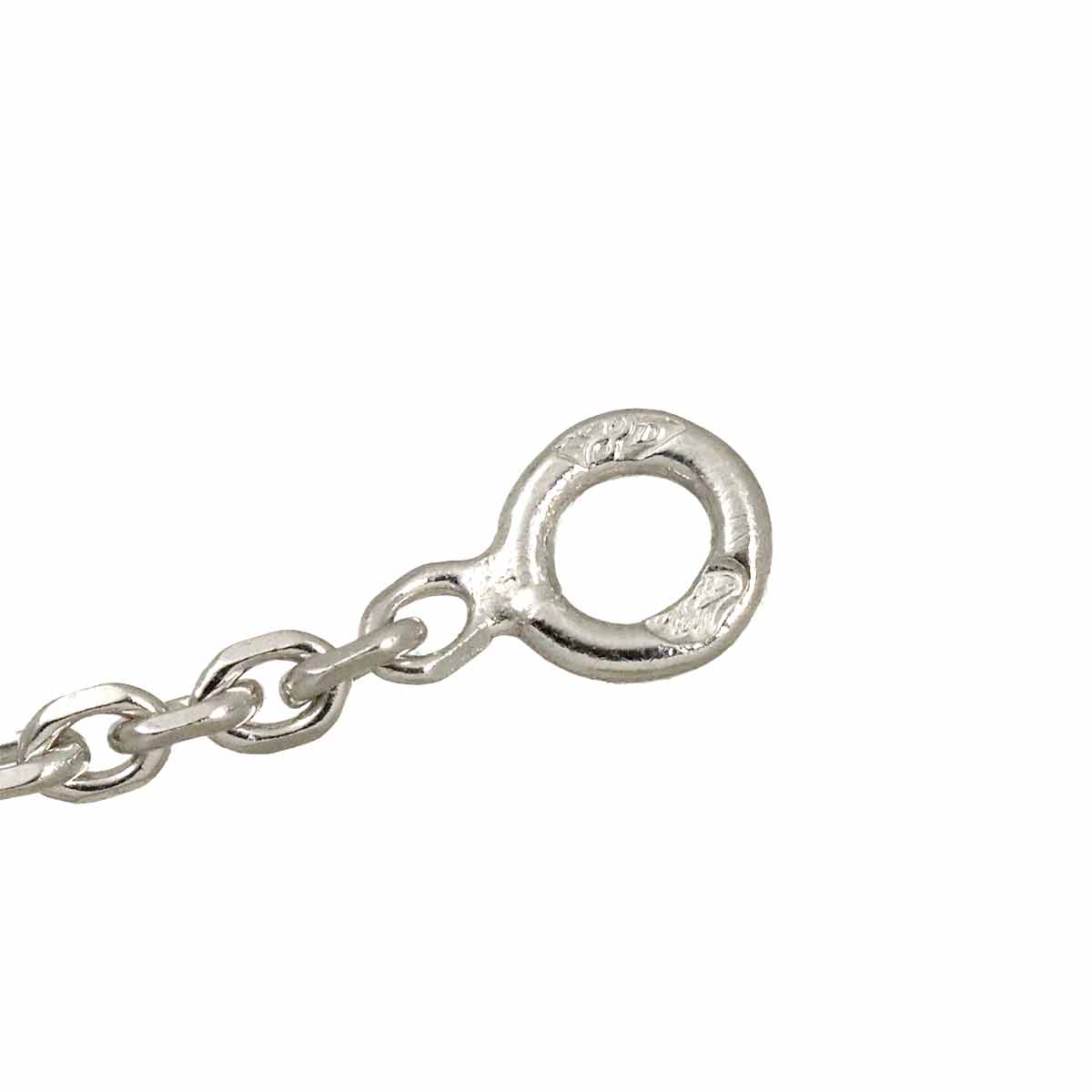 Comet Diamond Necklace 18K White Gold 750